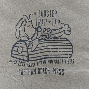 J Crew lobster graphic tee